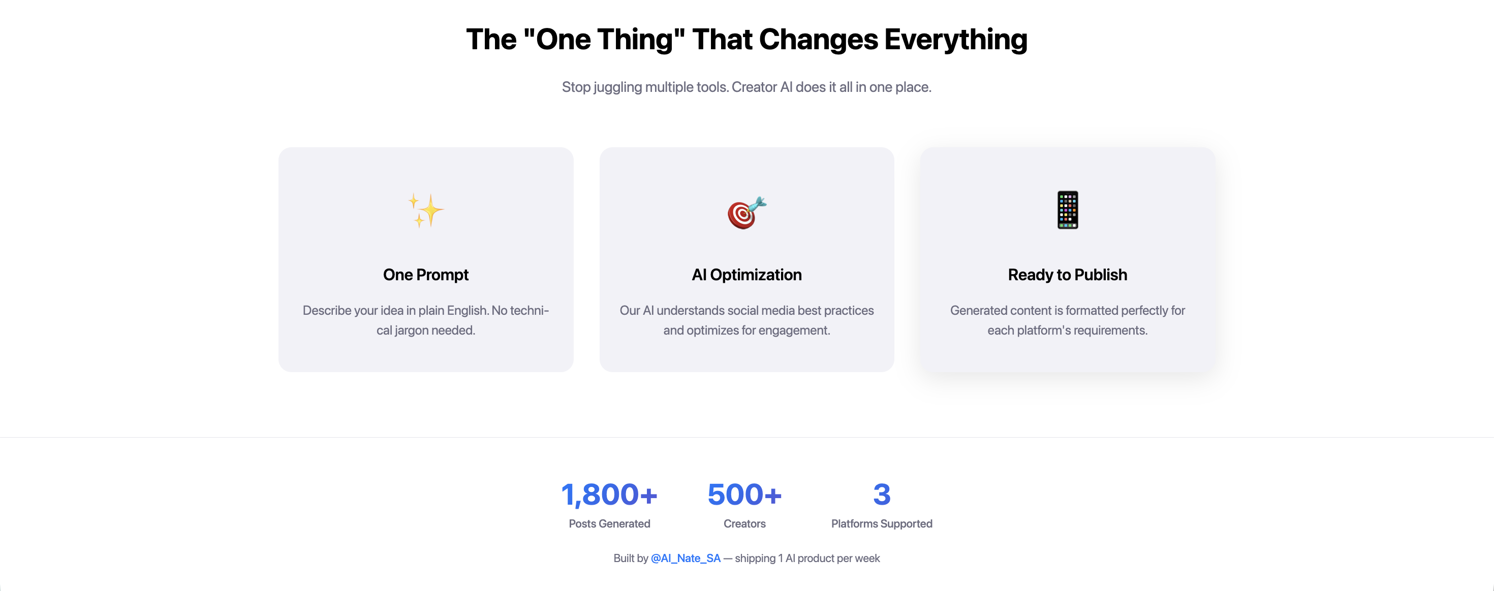 Creator AI gallery image