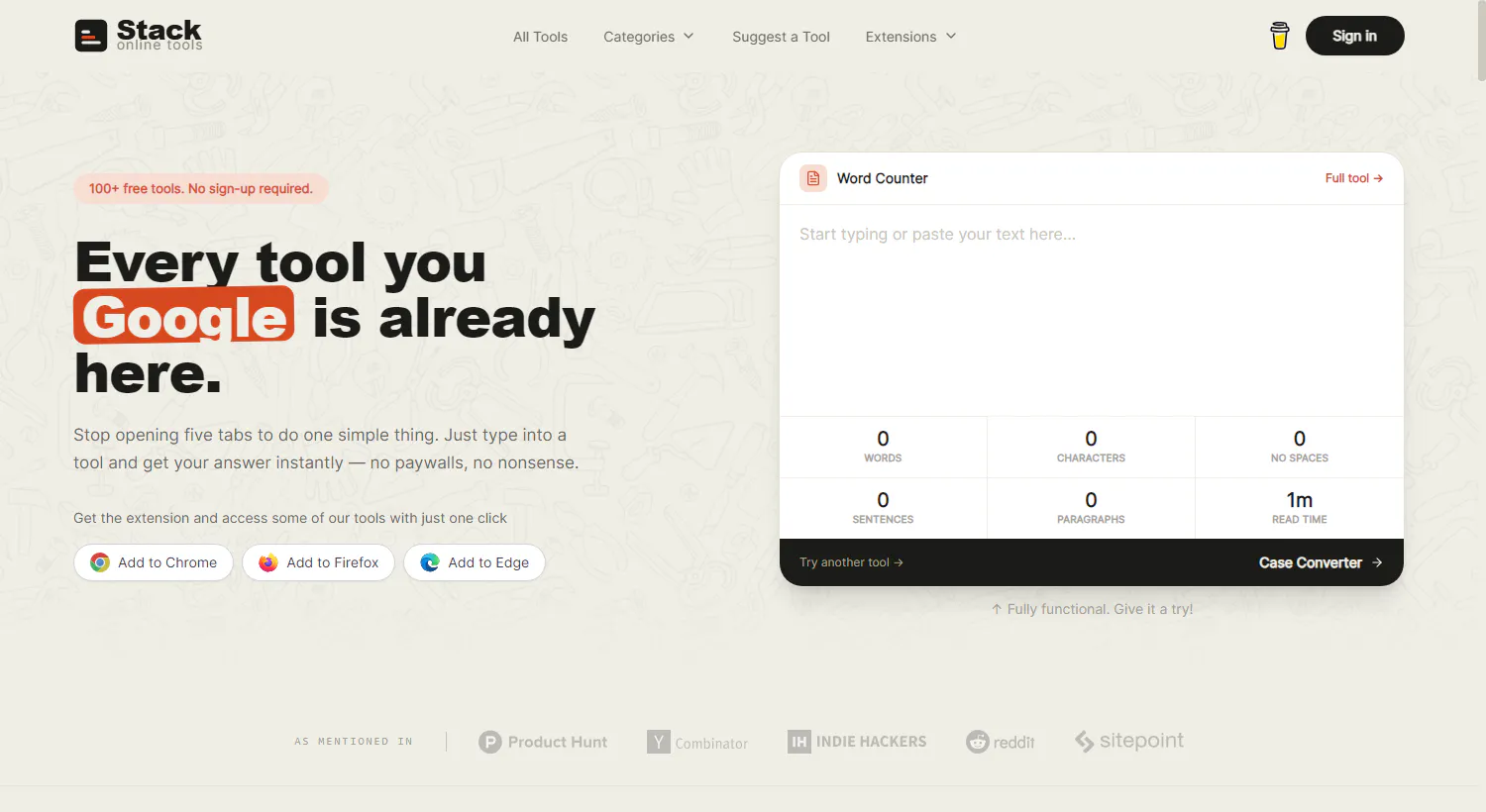 Stack Online Tools gallery image