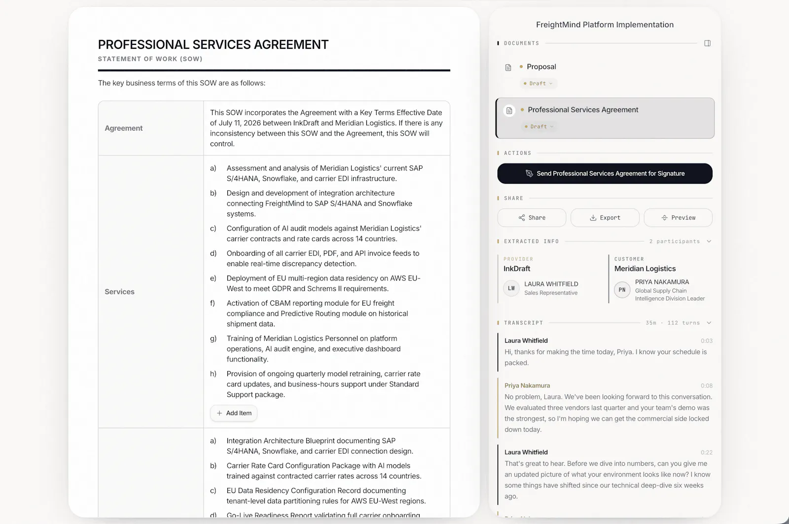 InkDraft screenshot 2