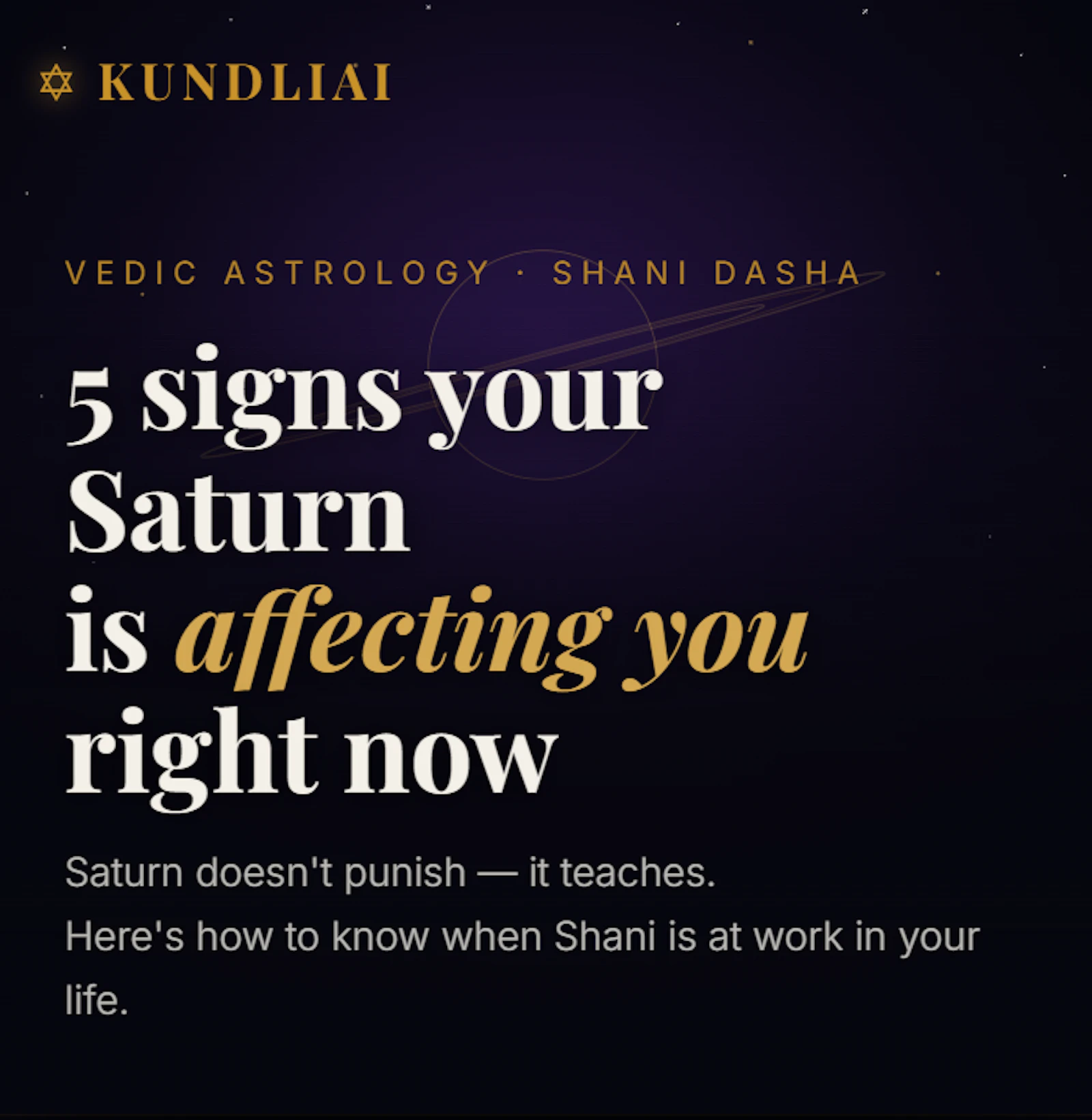 KundliAI screenshot 2