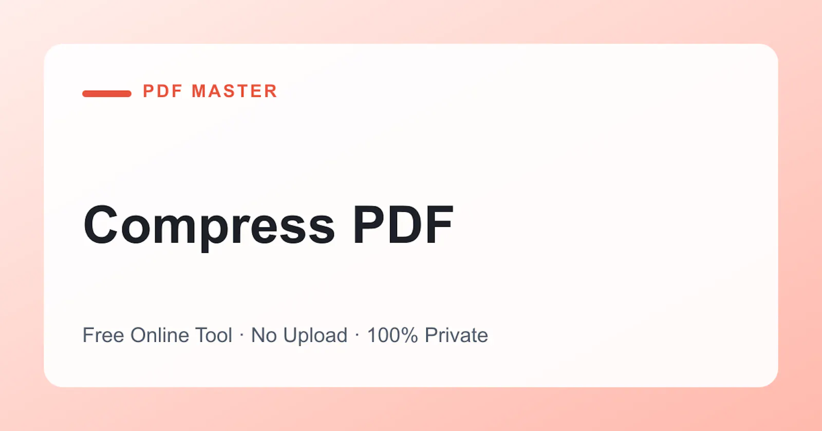 PDF Free Browser-Based PDF & Image Tools screenshot 16