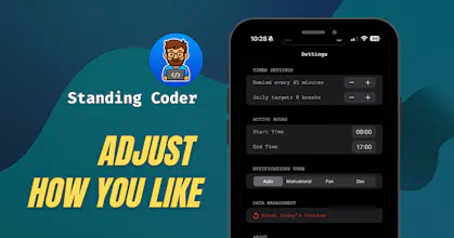 Standing Coder gallery image