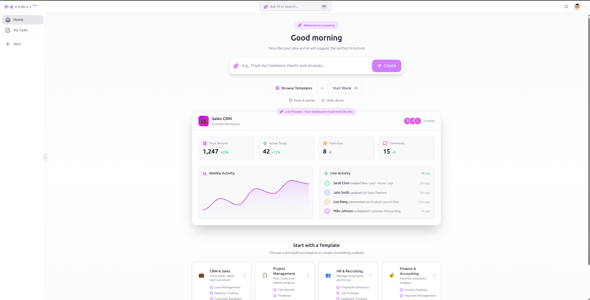 Loopency - Screenshot 5 showing product features and functionality