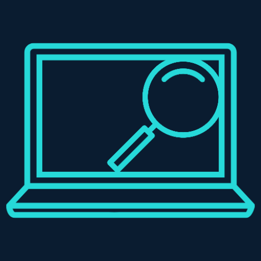 LaptopFinderAI - Product Hunt launch logo and brand identity