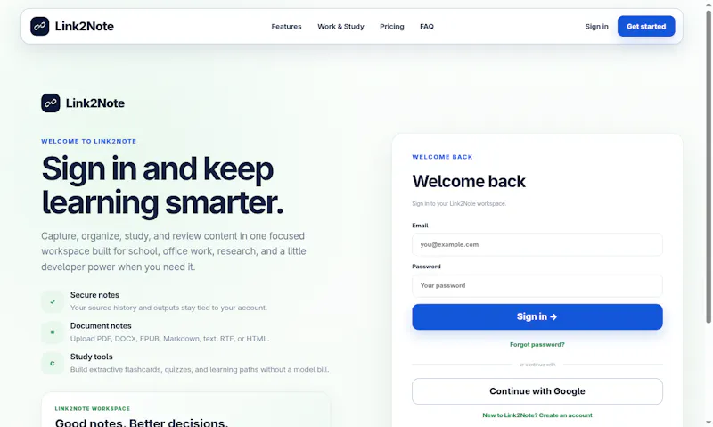 Link2Note screenshot 8