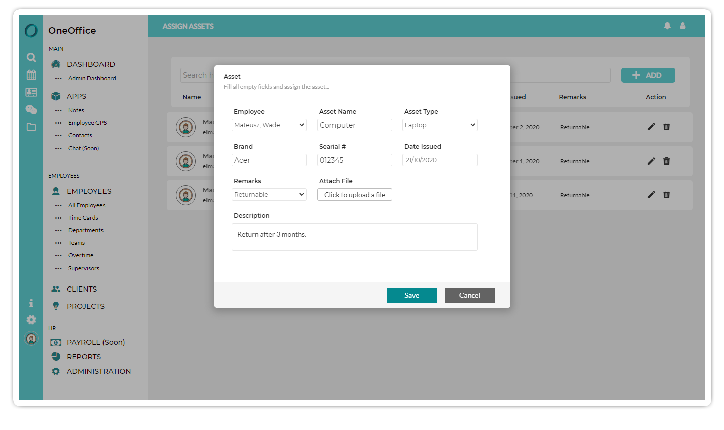 OneOffice.io gallery image
