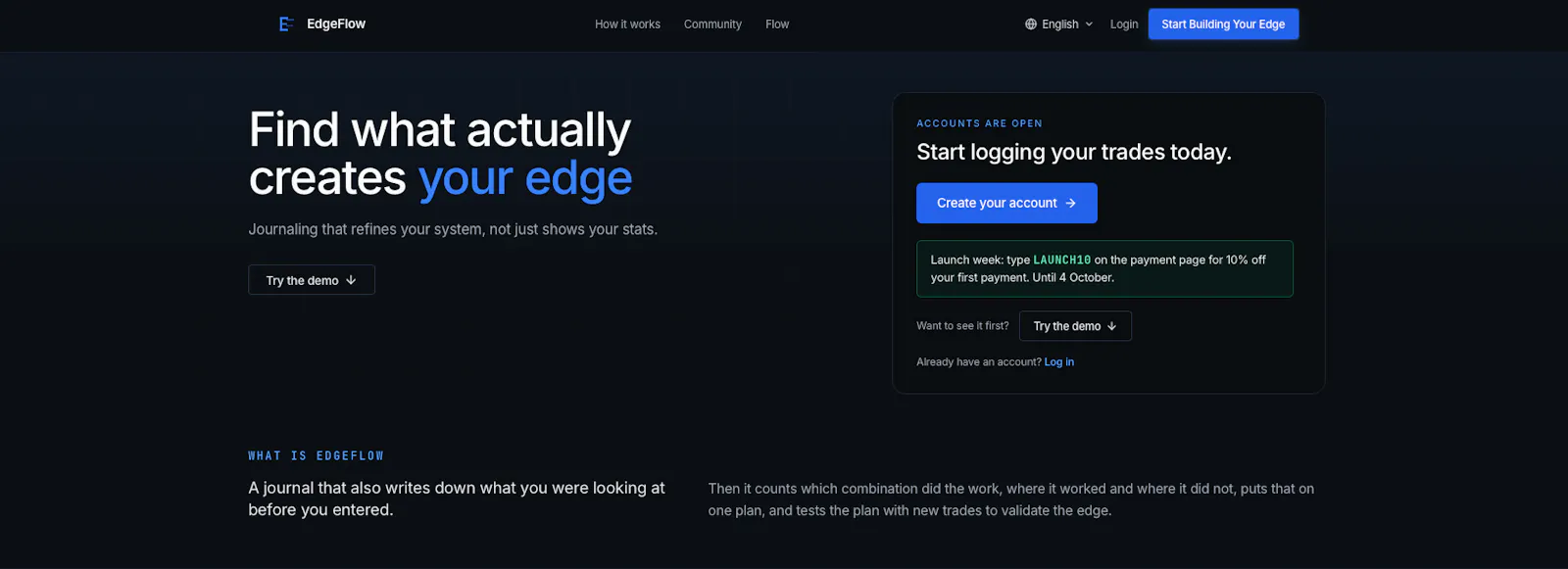 EdgeFlow screenshot 2