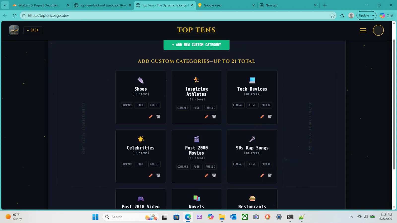 Top Tens Vault screenshot 3