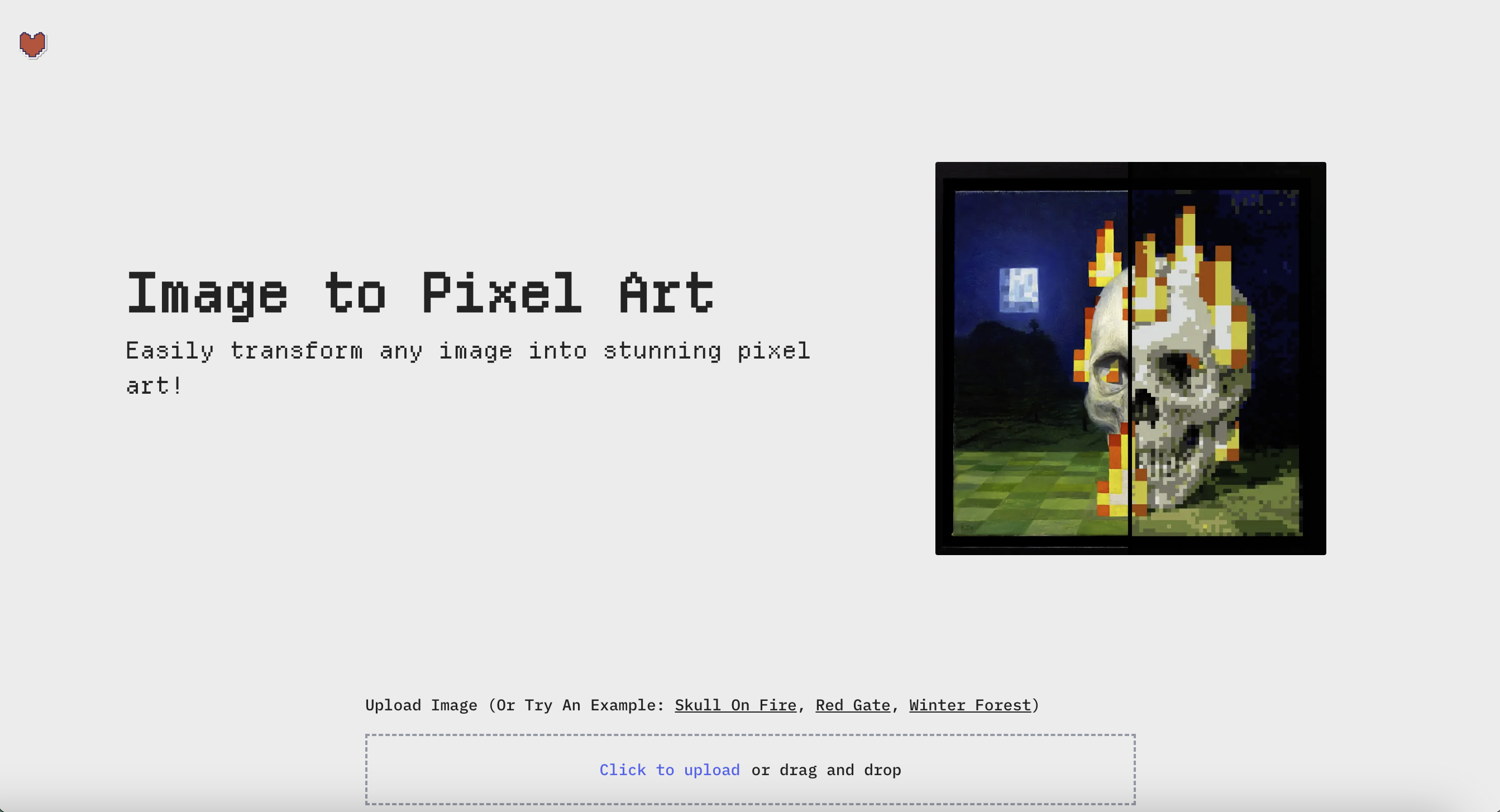 Image To Pixel Art gallery image