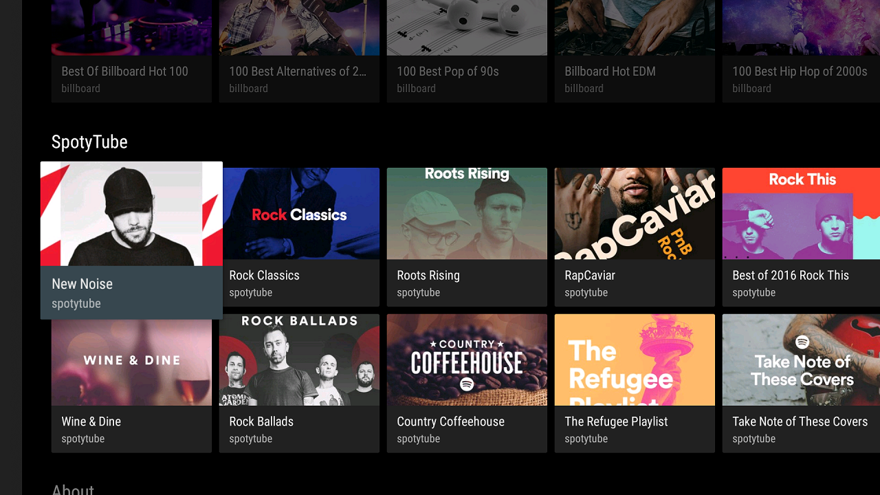 SpotyTube TV gallery image