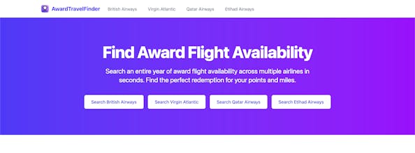 Award Travel Finder gallery image