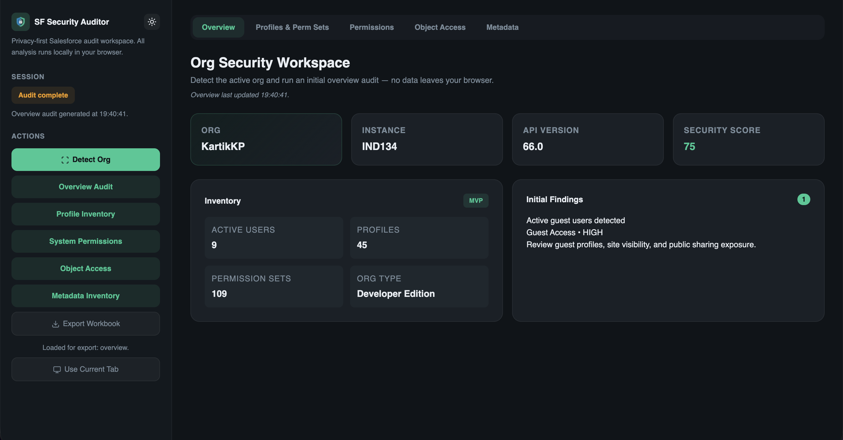 SF Security Auditor gallery image