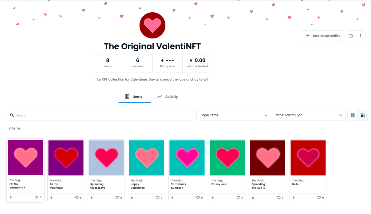 Be My ValentiNFT gallery image