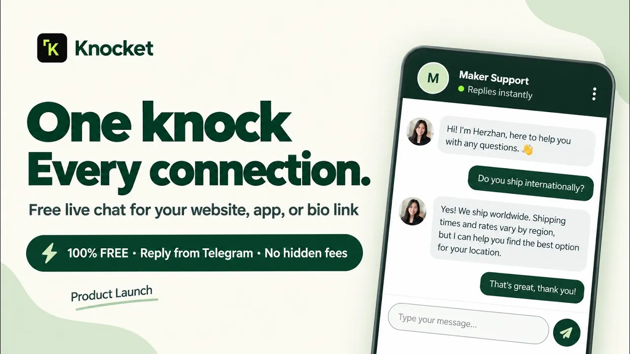 Knocket AI gallery image