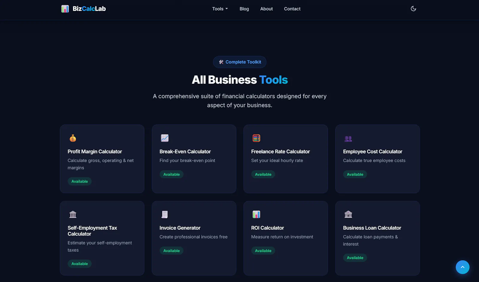 BizCalcLab screenshot 1