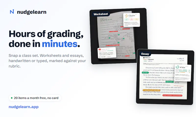 NudgeLearn screenshot 1