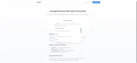 Google Review QR Generator gallery image
