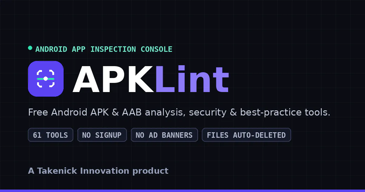 APKLint gallery image