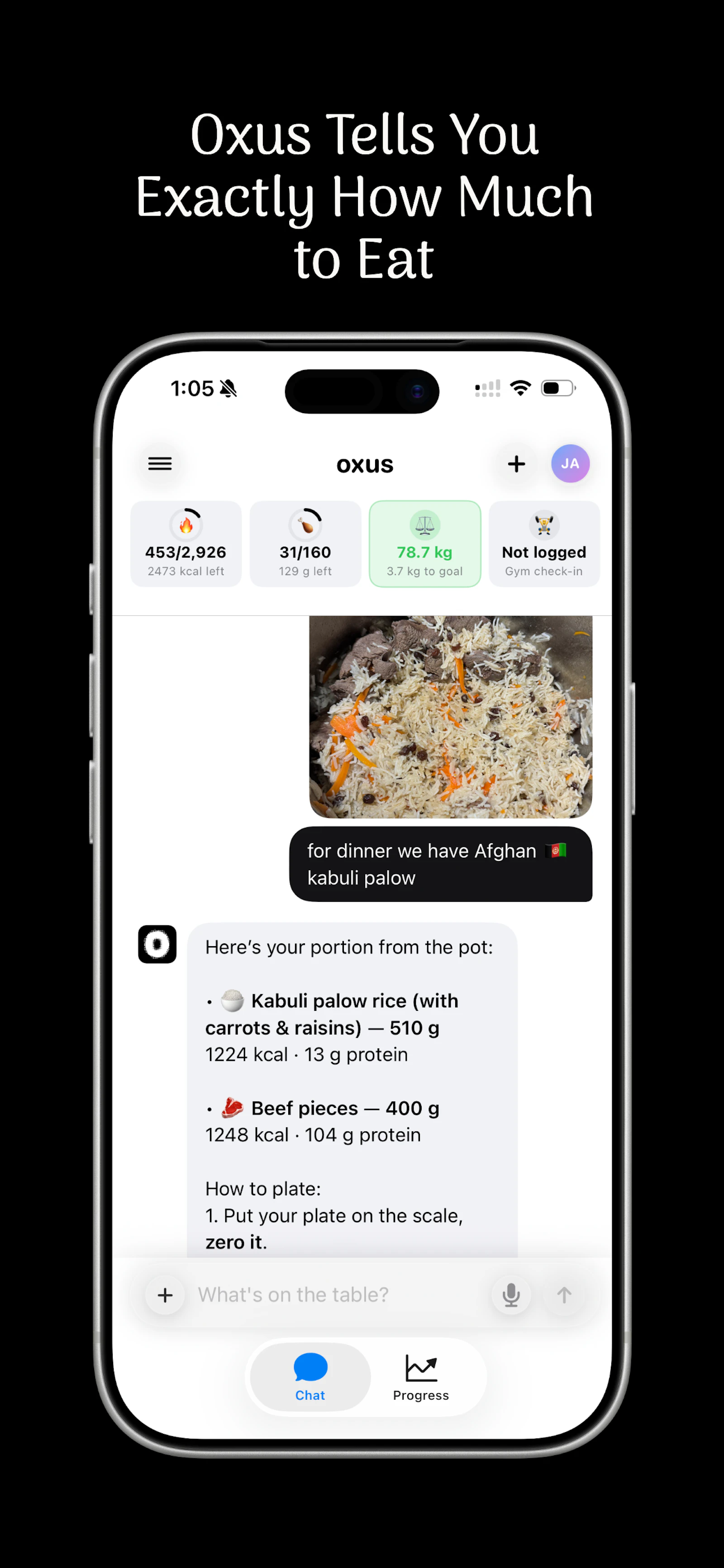 Oxus: Family Food Weight Loss screenshot 3