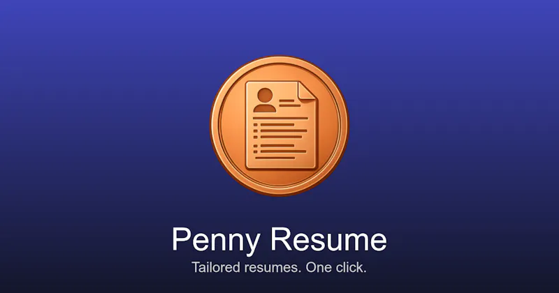 Penny Resume screenshot 1