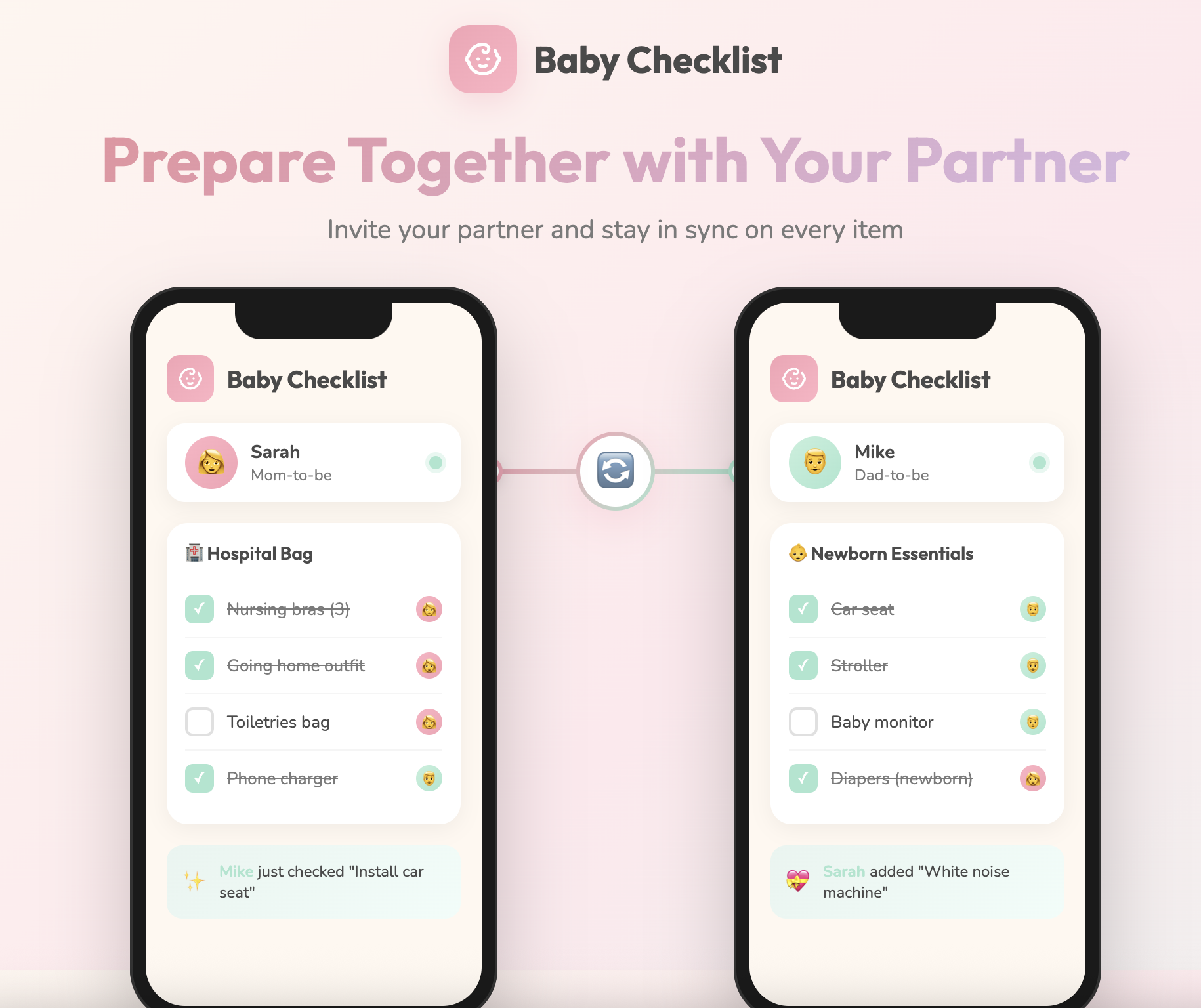 baby checklist gallery image