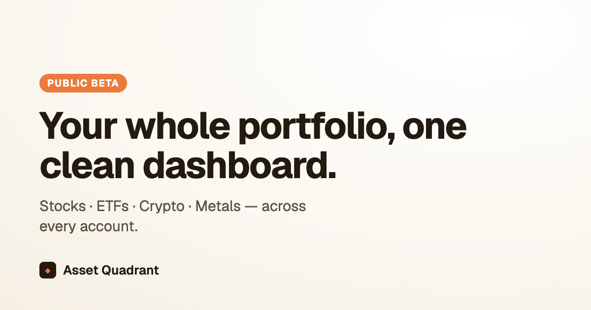 Asset Quadrant screenshot 1