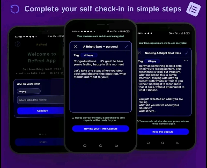 ReFeel screenshot 1