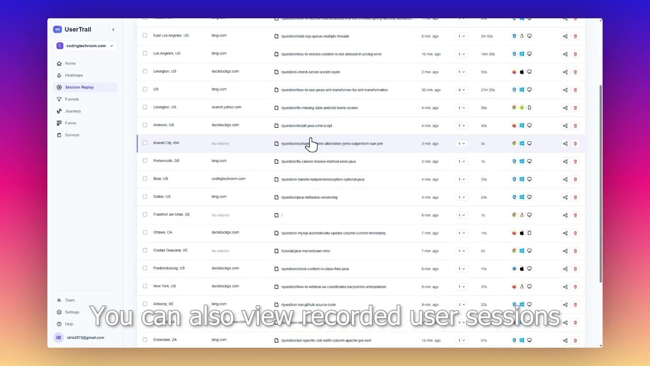 UserTrail gallery image