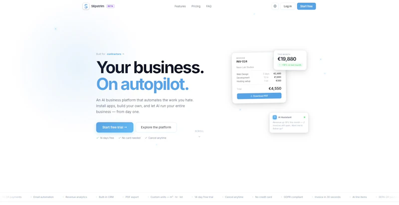 Slipstrim screenshot 1