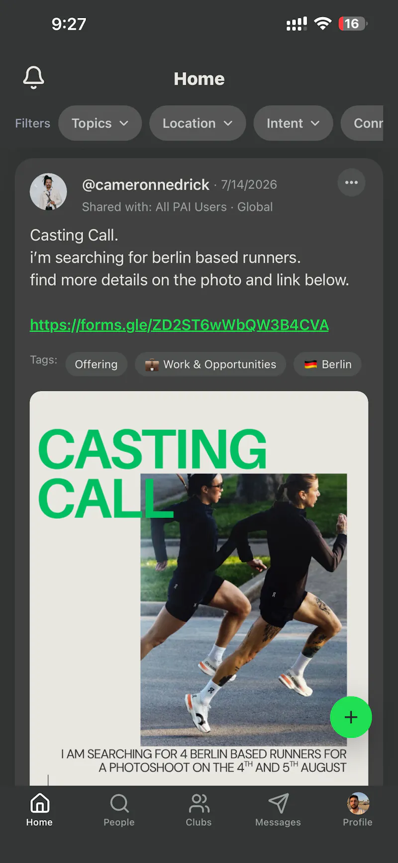 PAI screenshot 1
