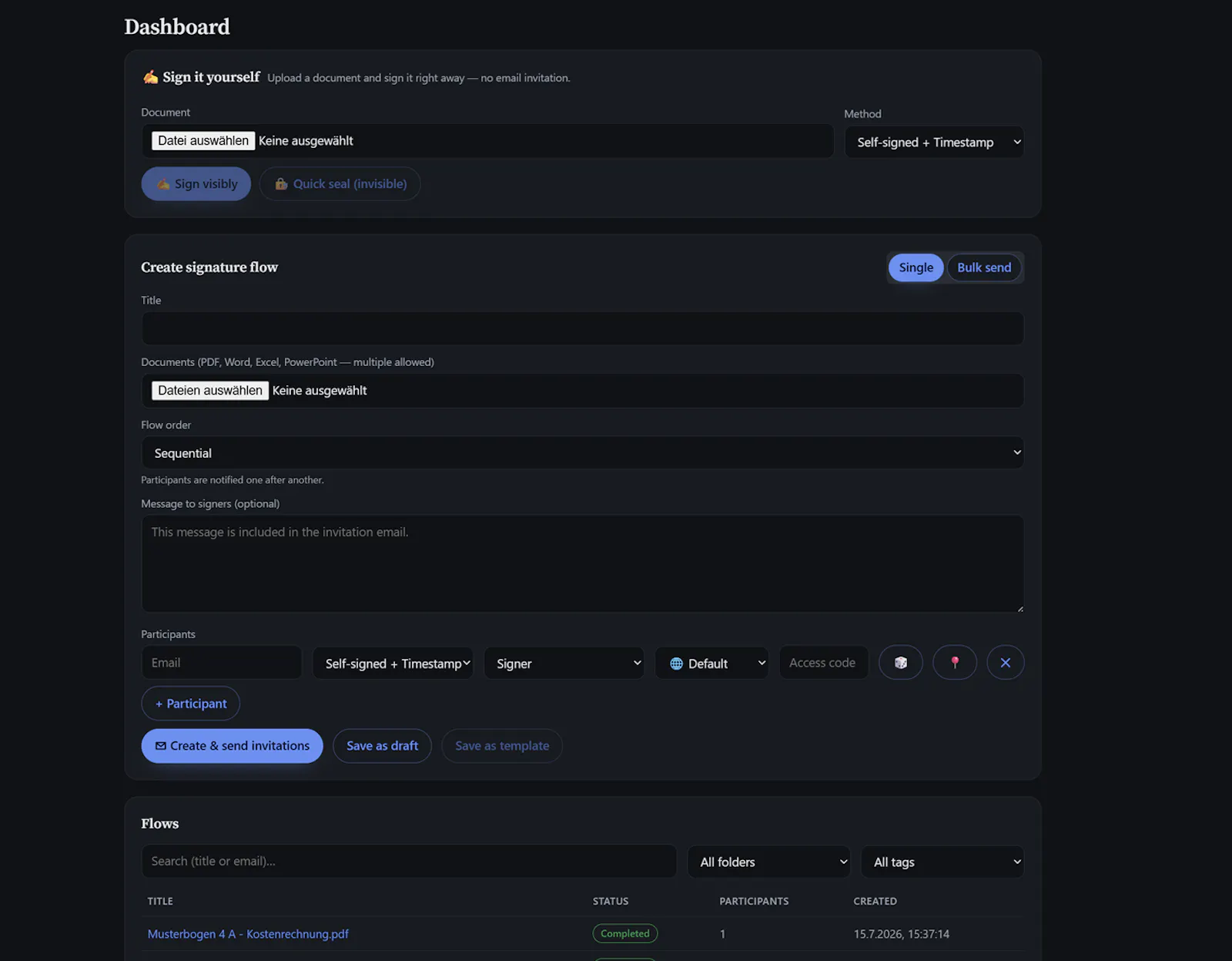 miPDFsign Cloud screenshot 5