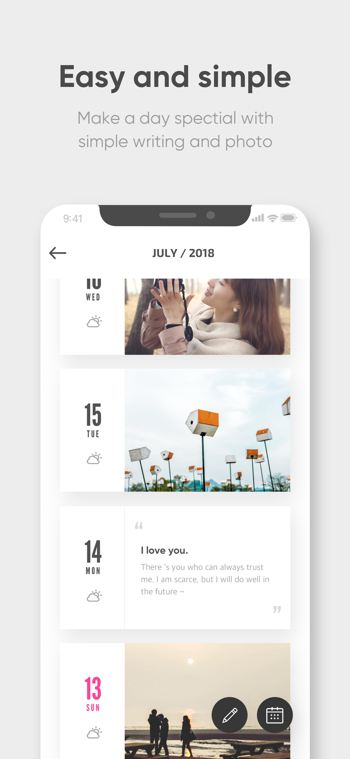 Card Diary - Pretty journal gallery image