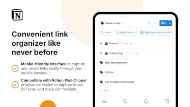 Notion Online Resource Manager gallery image