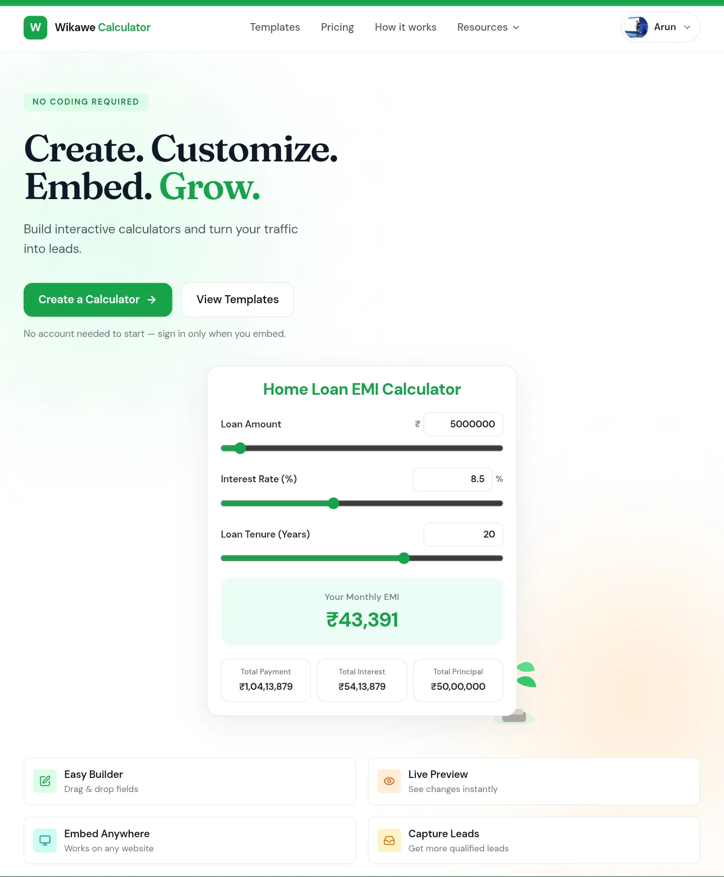 Wikawe Calculator gallery image
