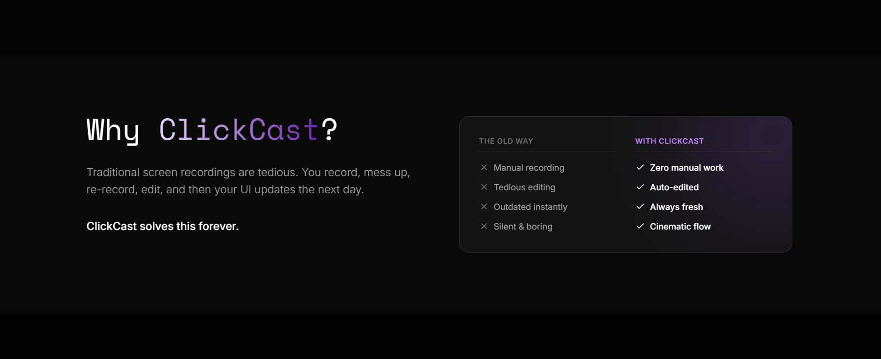 ClickCast gallery image