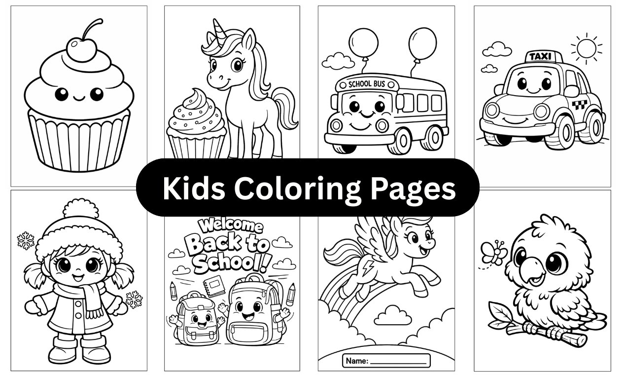 Coloring Pages for Kids and Adults gallery image