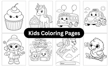 Coloring Pages for Kids and Adults gallery image