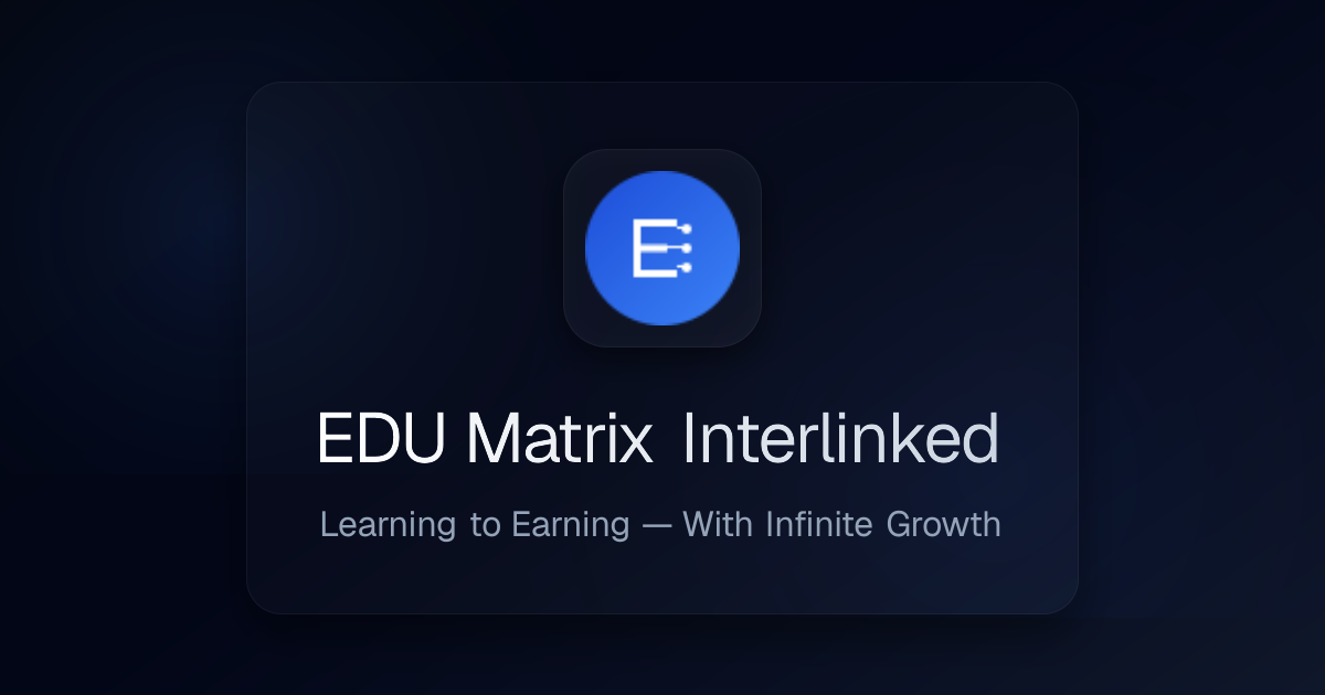 EDU Matrix Interlinked gallery image