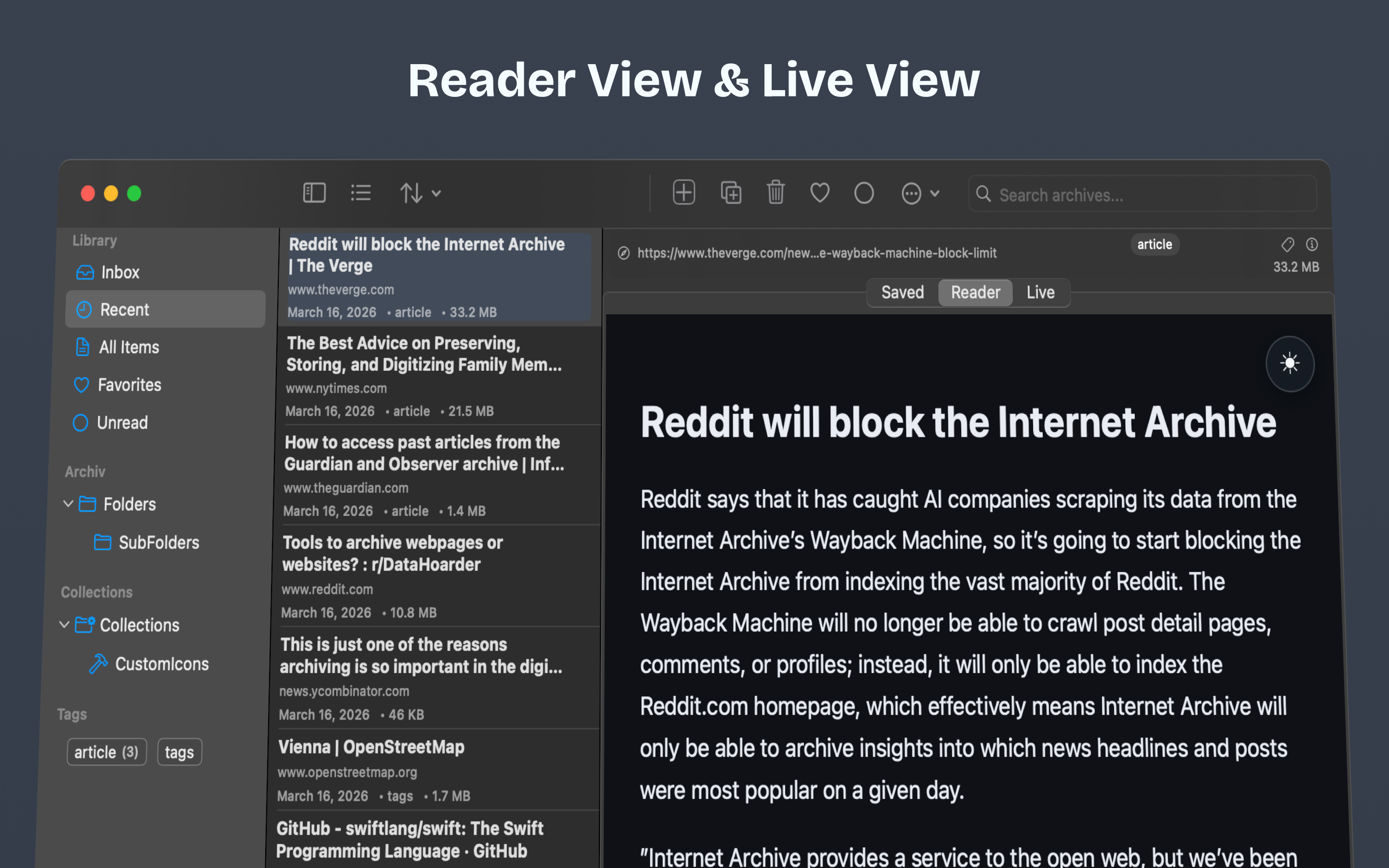 WebsiteArchiver gallery image