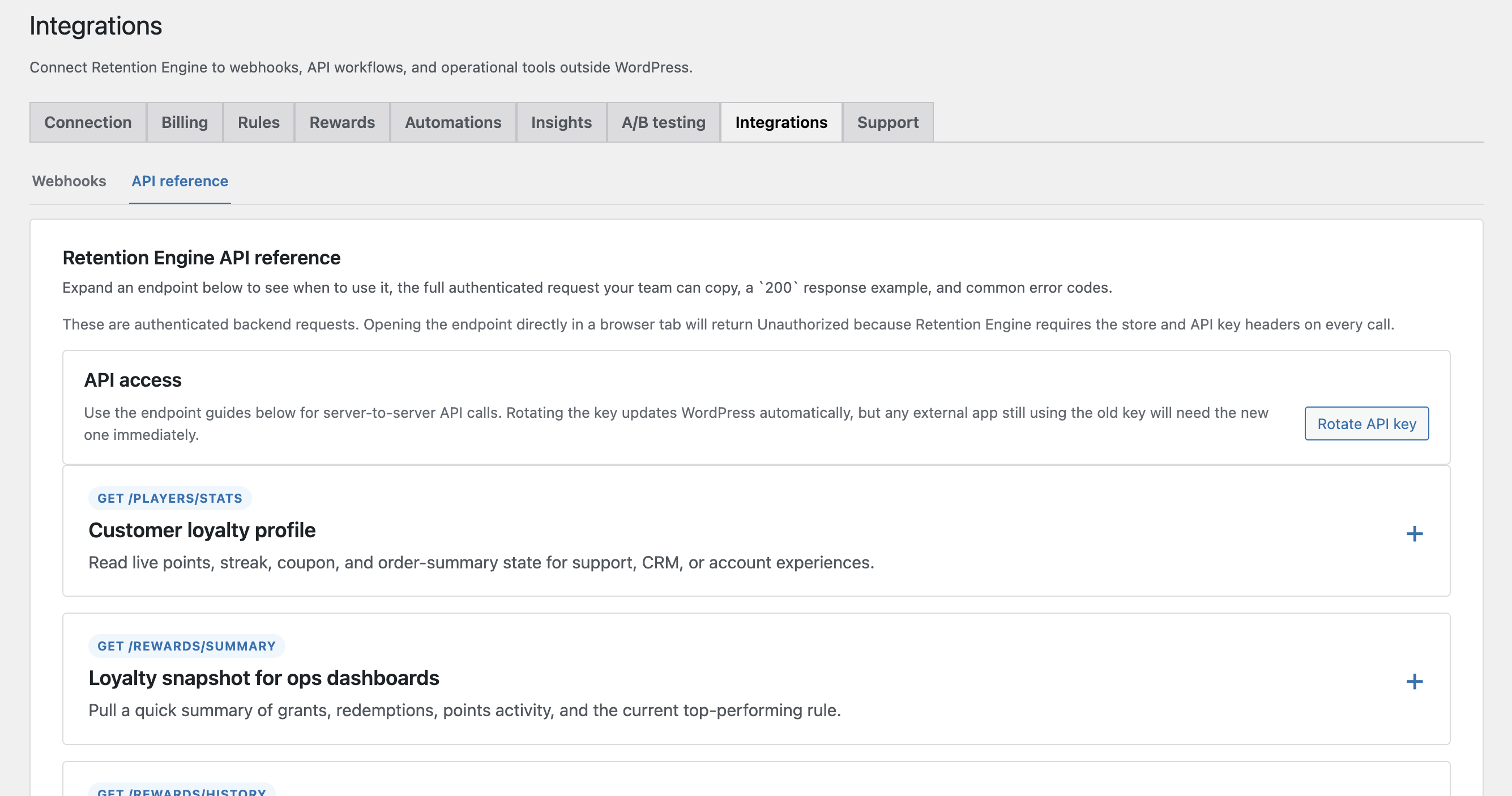 Retention Engine for WooCommerce gallery image