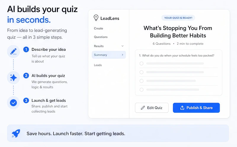 LeadLens screenshot 2