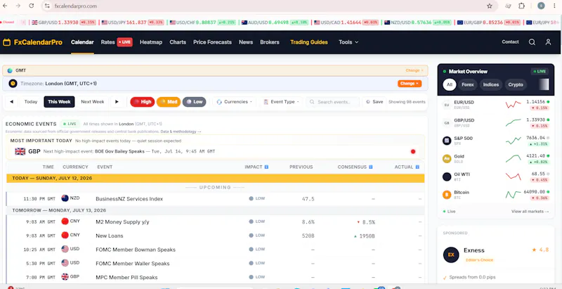 FxCalendarPro screenshot 1