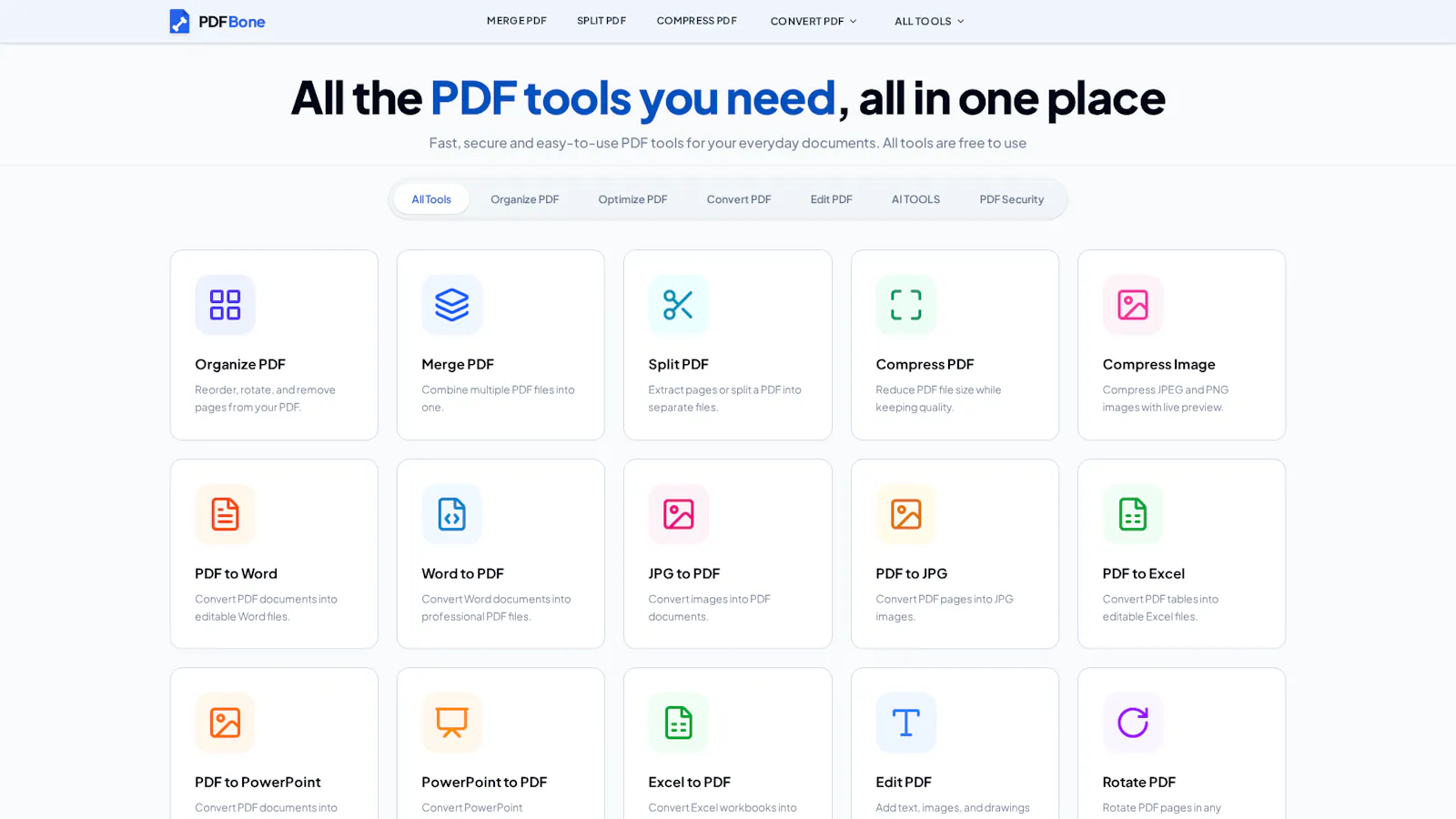 PDFBone screenshot 1