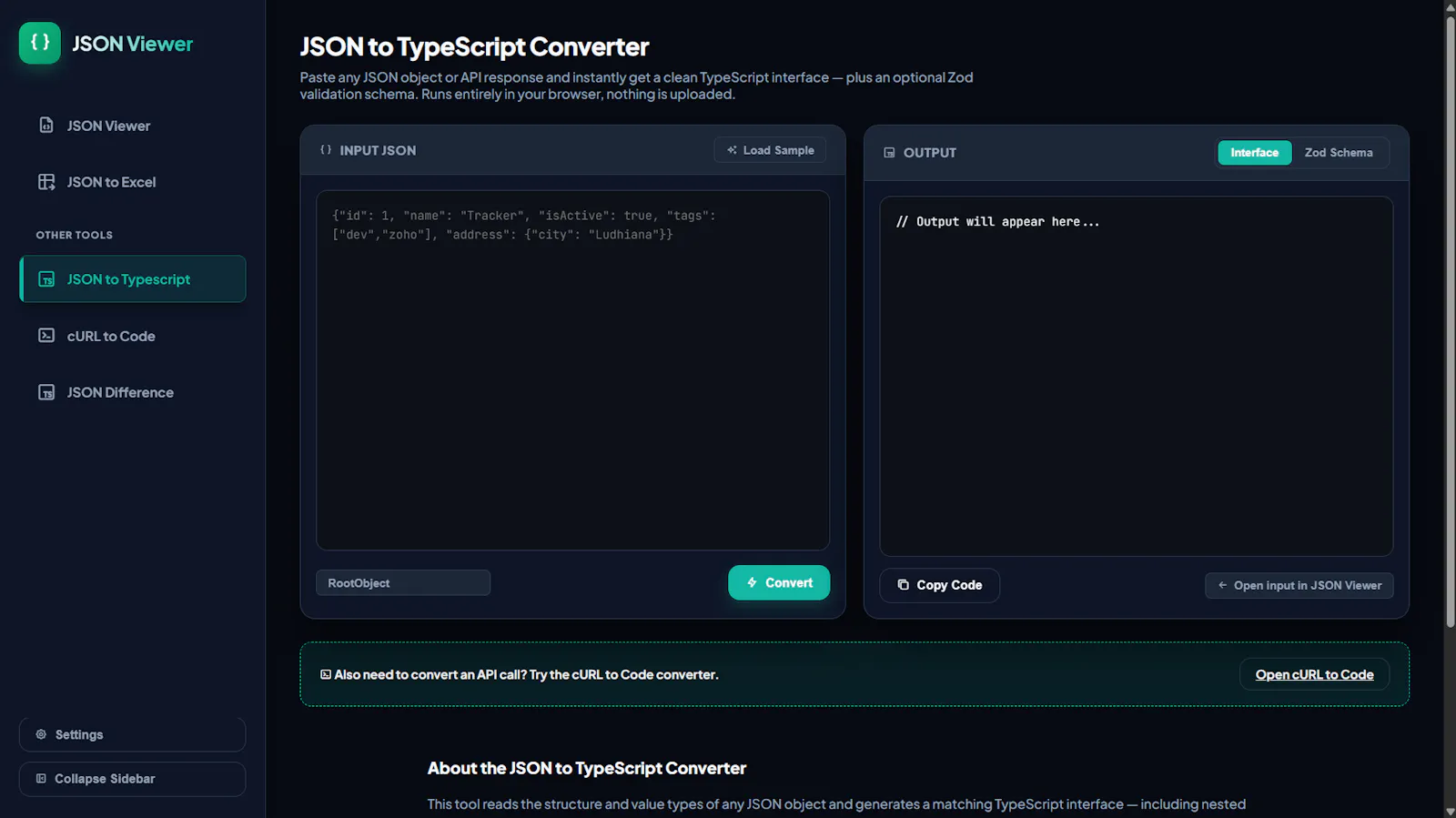 JSON Viewer screenshot 2