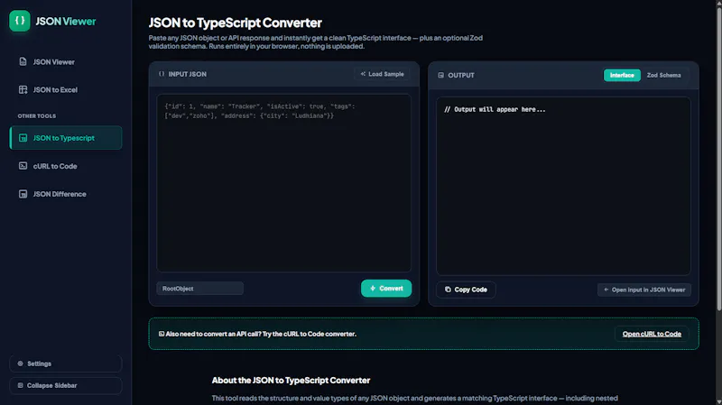 JSON Viewer screenshot 2