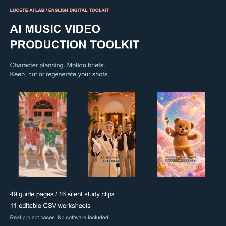AI Music Video Production Toolkit