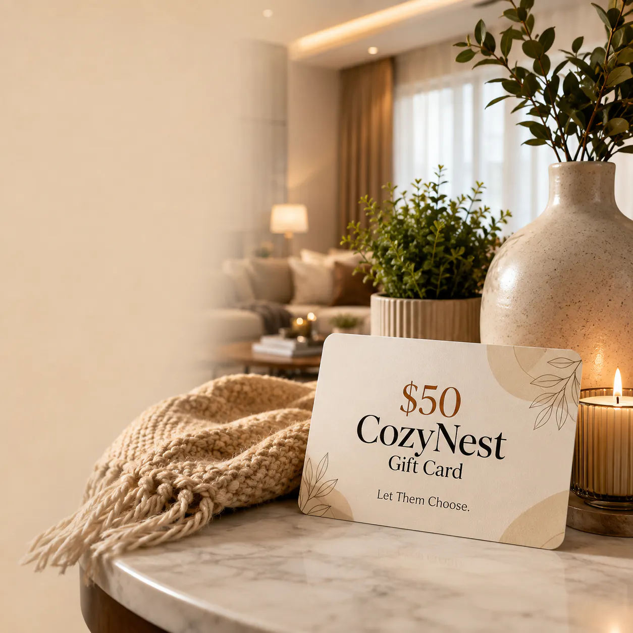 CozyNest Home Gift Card gallery image