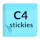 C4 model sticky notes