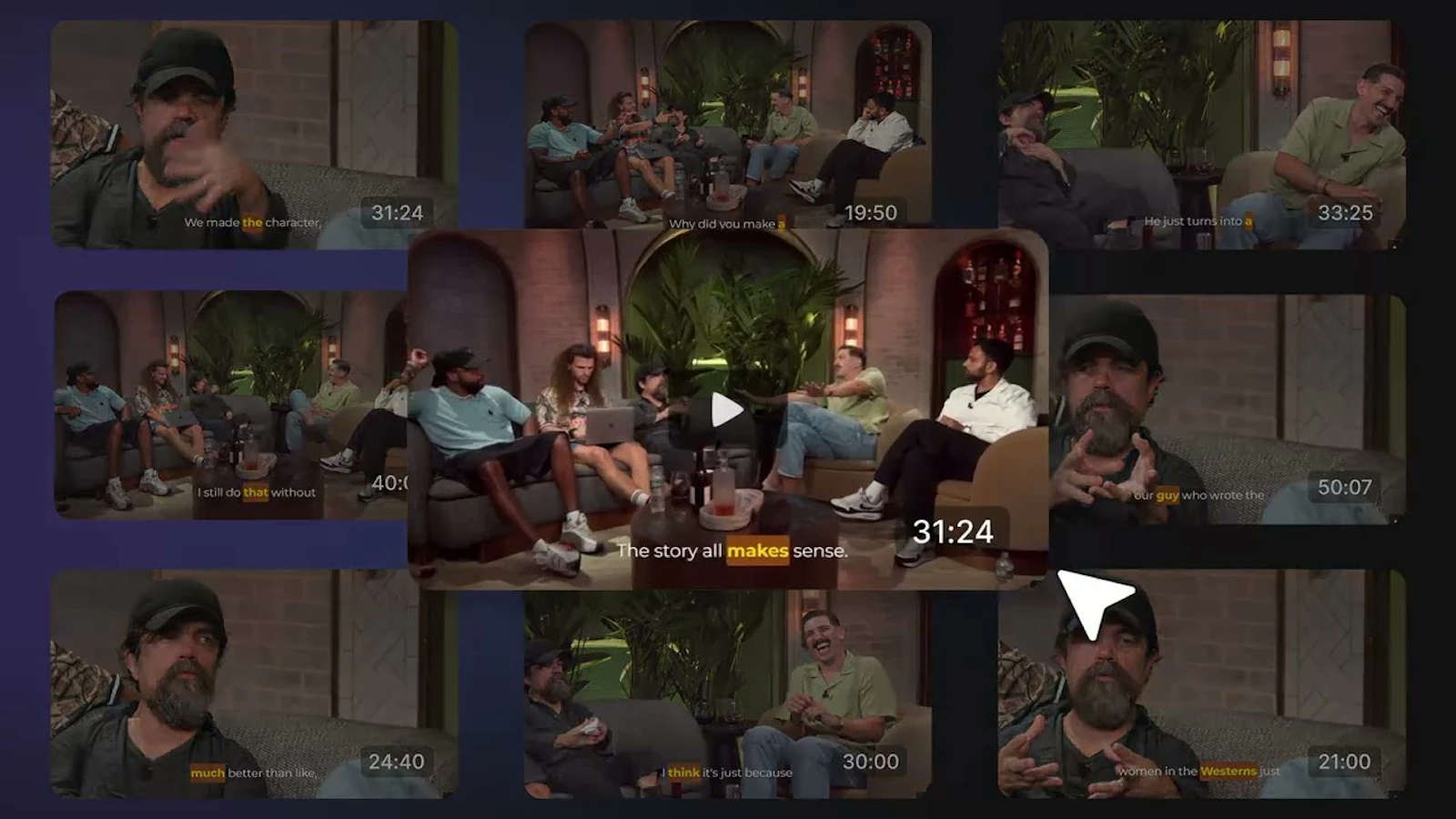 Clipo AI — One Video, 20 Content Pieces screenshot 1 (video preview)