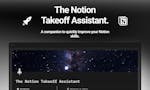 The Notion Takeoff Assistant (FREE) image